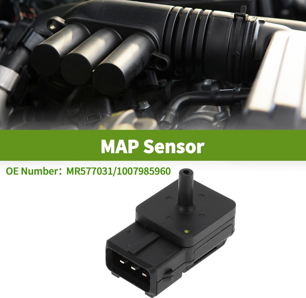 Manifold Absolute Pressure MAP Sensor für Mitsubishi PAJERO III 2.5 TDi 2000-2006 No.MR577031 1 Pc