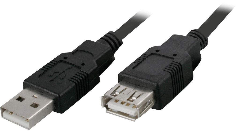 goobay USB 2.0 Verlängerungskabel, USB-A Stecker > USB-A Produktbild 