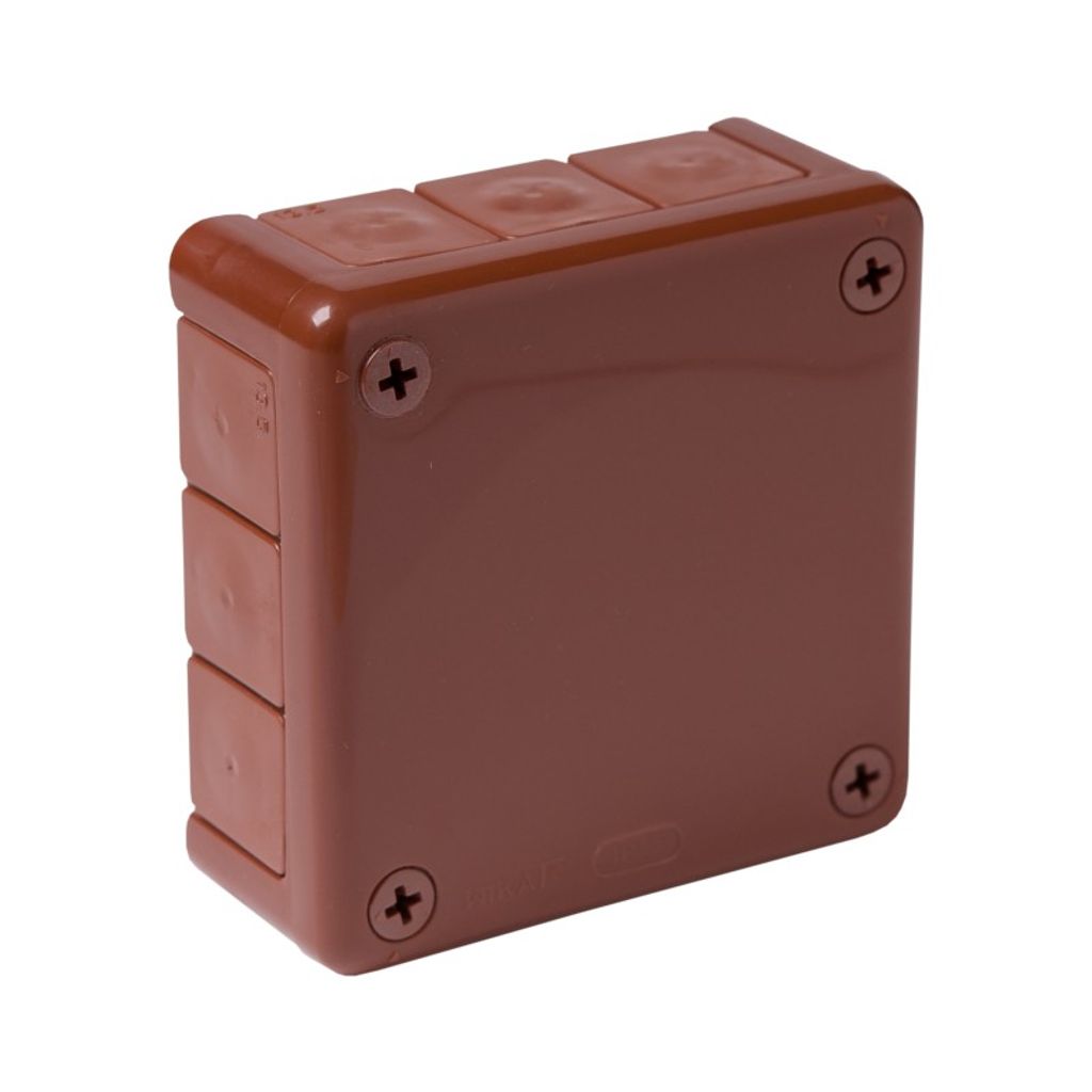 Scatola ermetica di superficie marrone 98x98x42 IP55 Immagine del prodotto 