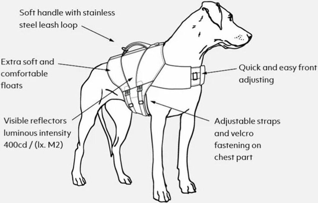 Hurtta Life Savior Schwimmweste für Hunde Zimt, Farbe:zimt, Größe:5-10kg