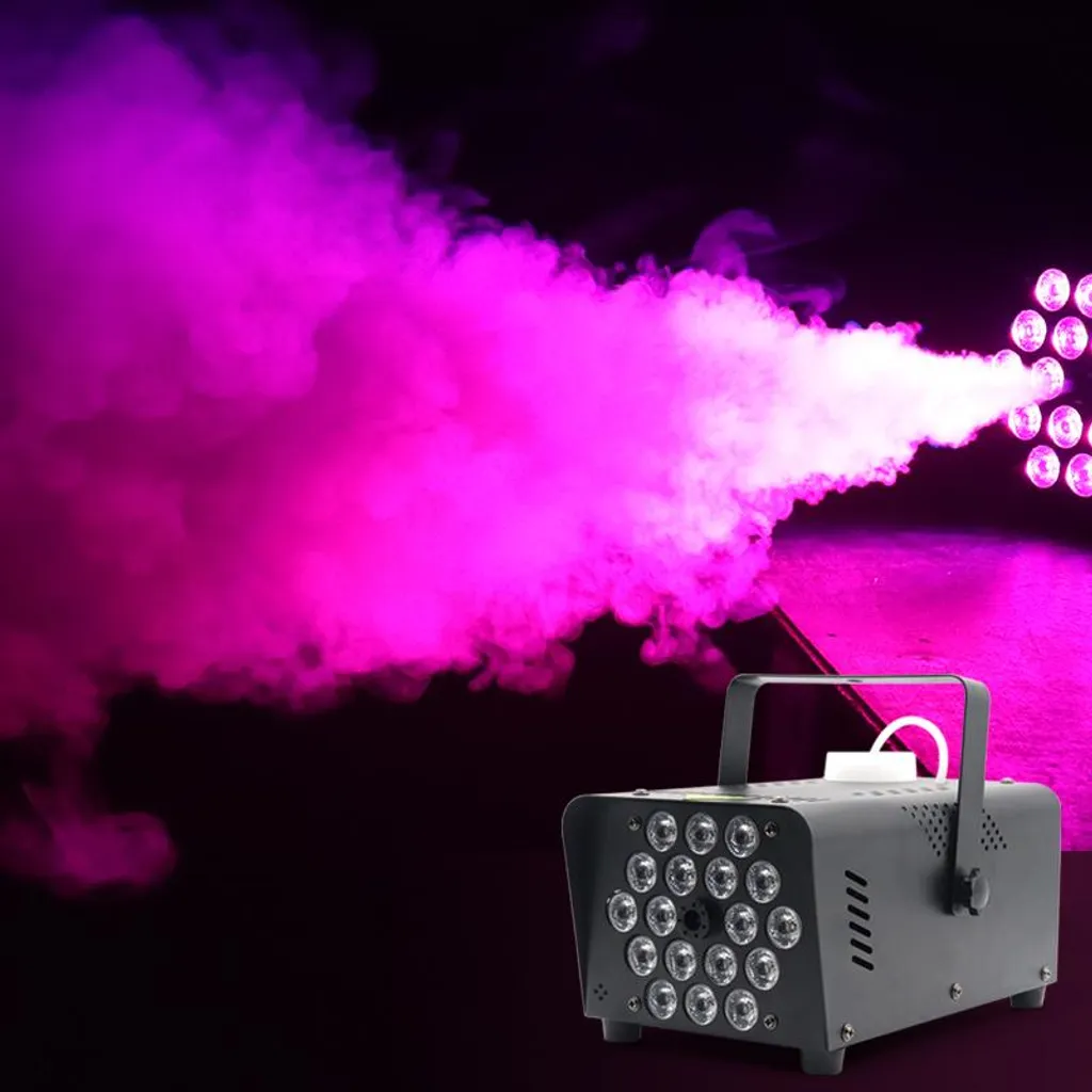 Machine à fumer 13 effets LED couleur avec télécommande sans fil - S800 - 4