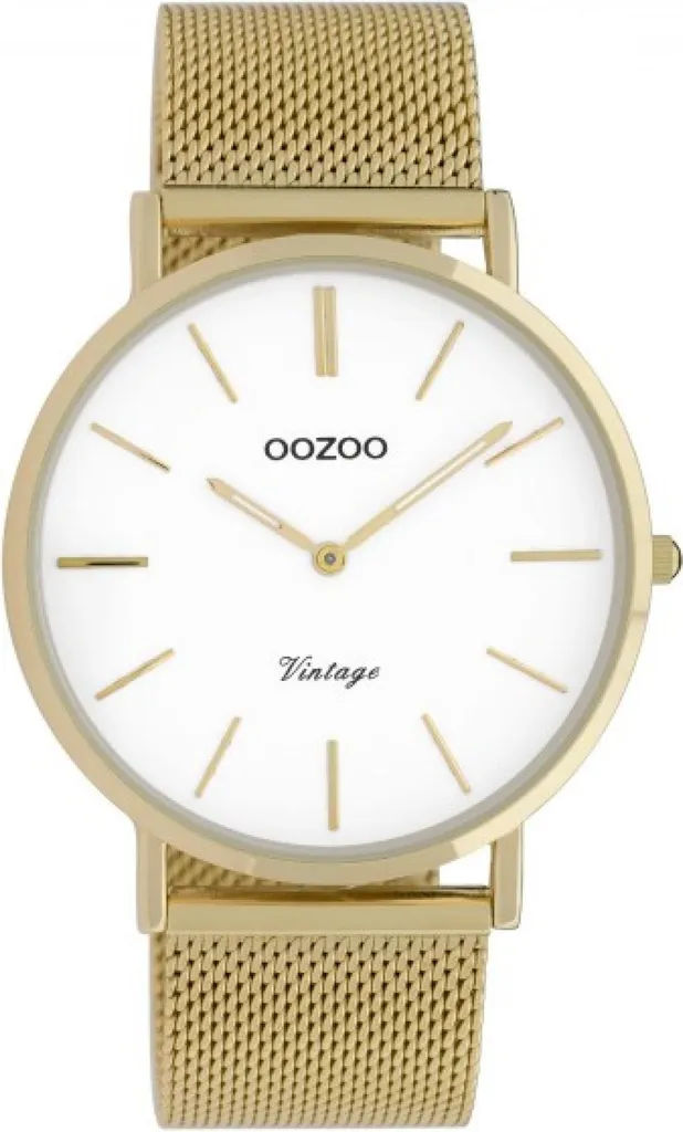 Montre Femme Oozoo C9909 Or Blanc : Élégance Intemporelle et Design Chic