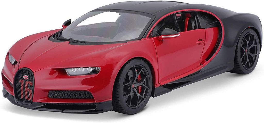 BBURAGO Bugatti Chiron Sport Supercar modello preassemblato Immagine del prodotto 