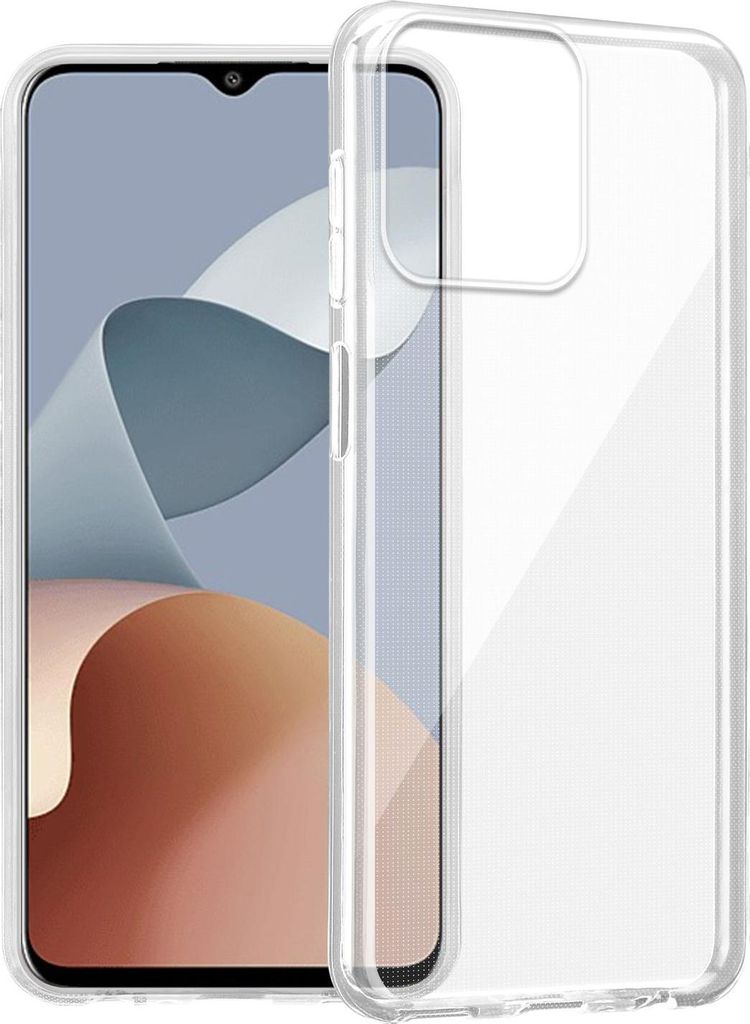 Cadorabo Hülle für ZTE Blade A73 4G in VOLL TRANSPARENT Schutzhülle aus flexiblem TPU Silikon Back Case Cover Etui Handy Hülle
