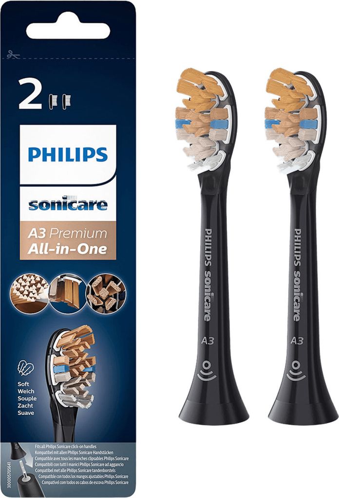 PHILIPS Satz Ersatzköpfe Sonicare A3 Premium All-in-One Produktbild