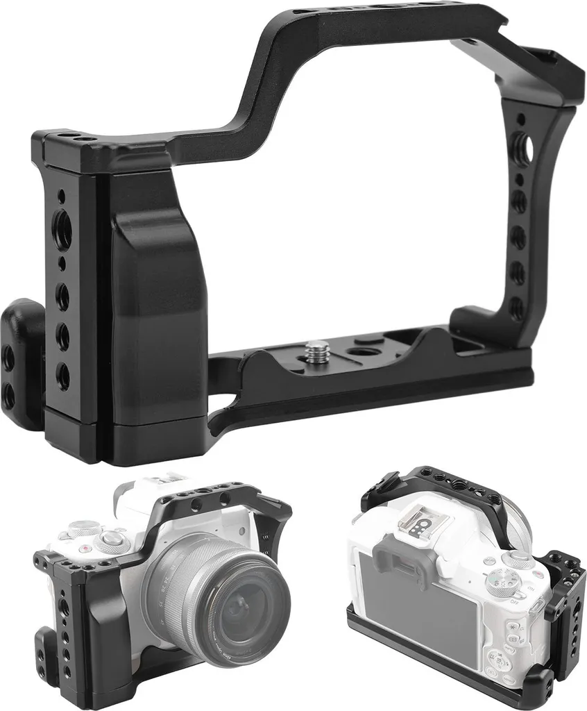 Gabbia Video Rig M50 M5 M50II in Lega Alluminio con Slitta Arri-Hole