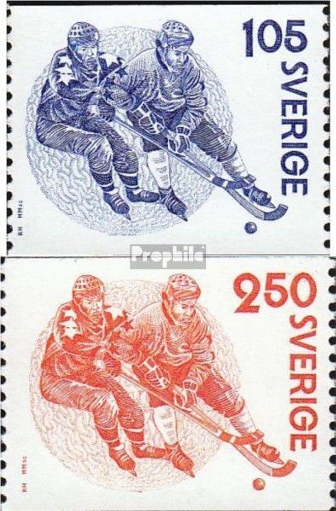 Briefmarken Schweden 1979 Mi 1053-1054 (kompl.Ausg.) Produktbild 