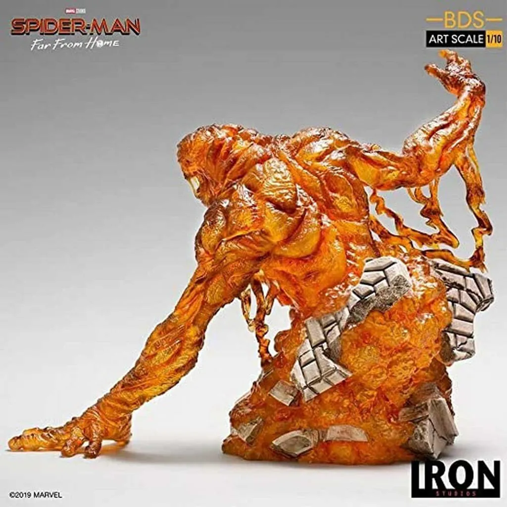 Diorama Molten Man Deluxe pour Décoration Marvel Spider-Man Far From Home - 4