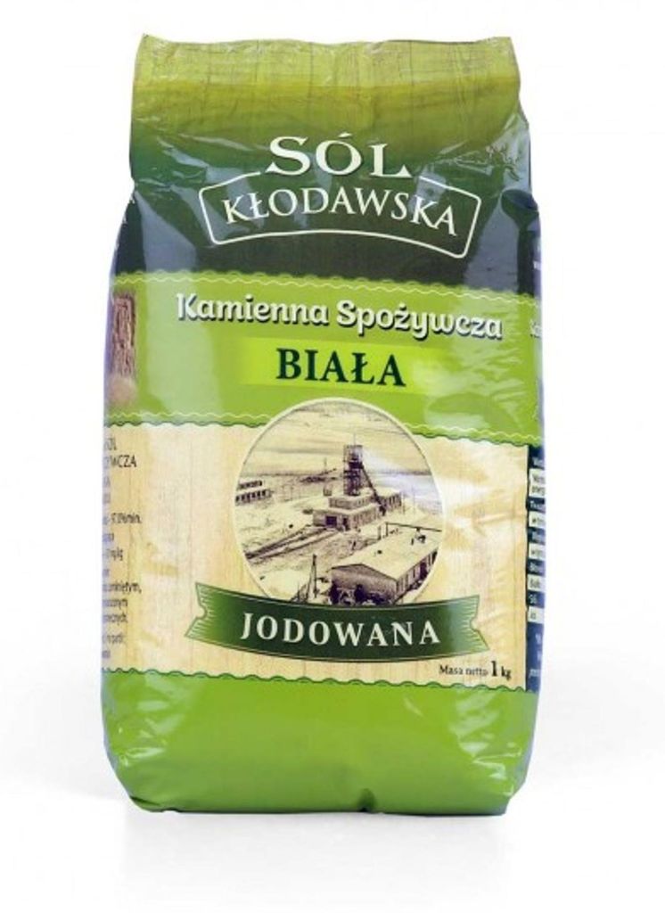 Sel gemme iodé de Kłodawa, 1 kg Image du produit 