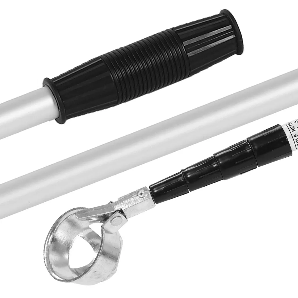 Récupérateur de balle de golf rétractable 5 sections accessoire noir - 5