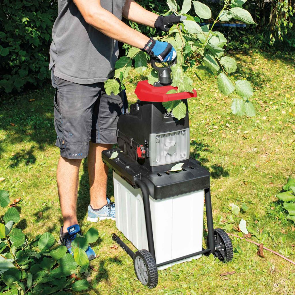 Scheppach GS60 Elektro Gartenhäcksler + Fahrvorrichtung - Produktbild 12