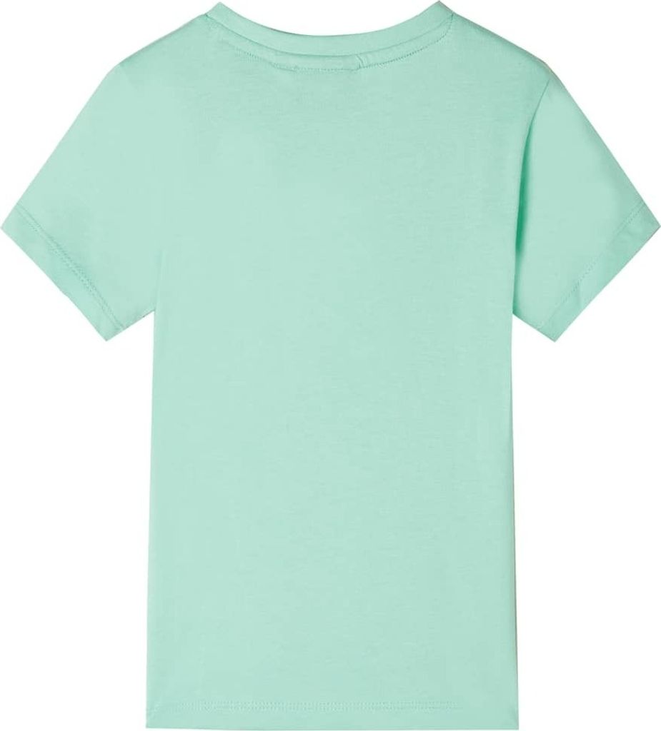 Camicia da bambino a maniche corte verde chiaro 128 Immagine del prodotto 