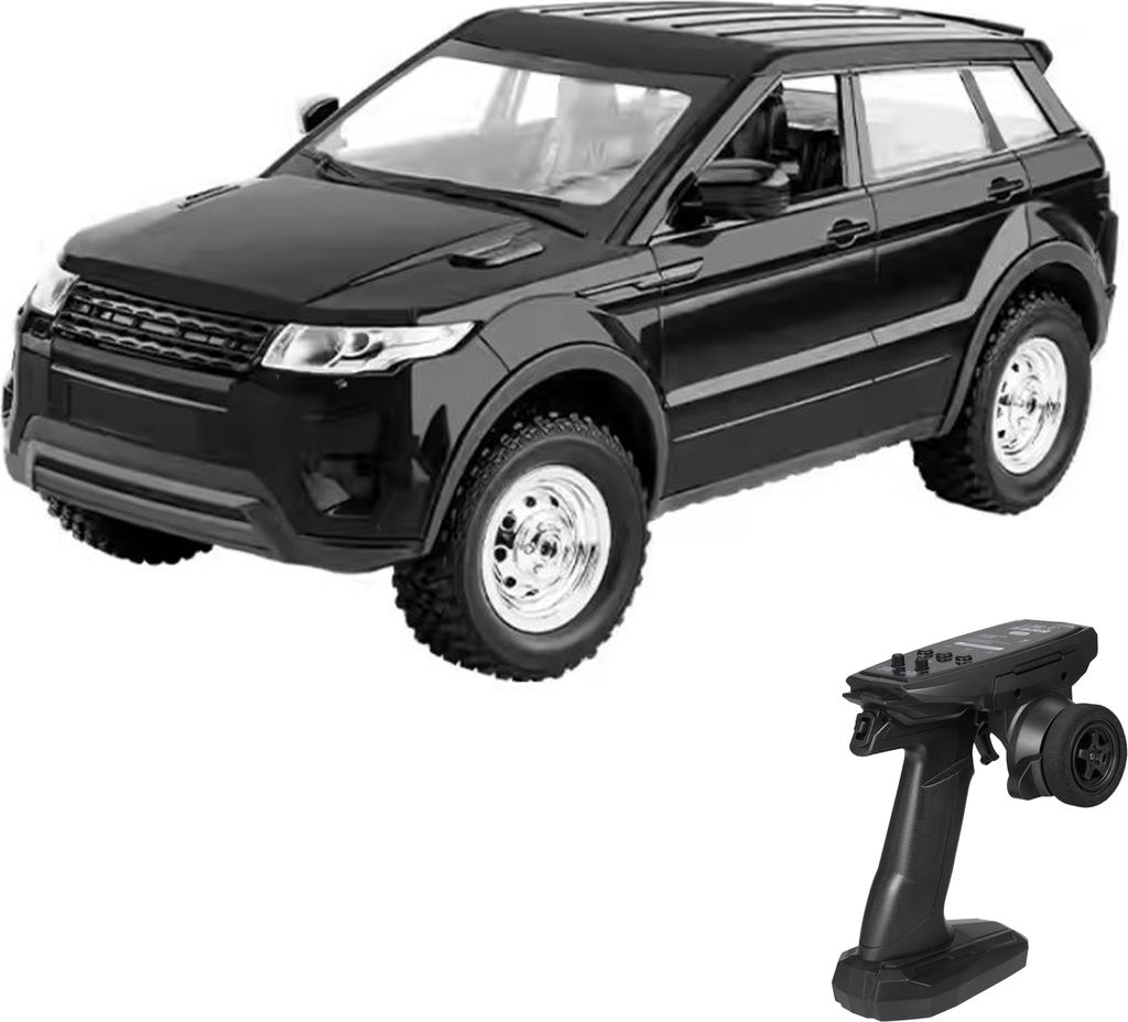 Ferngesteuertes Auto, 2,4 GHz 4WD Offroad-Rock-Crawler-Fahrzeug im Massstab 1:14, elektrisches Gelaendespielzeugauto fuer Kinder, Jugendliche und E...