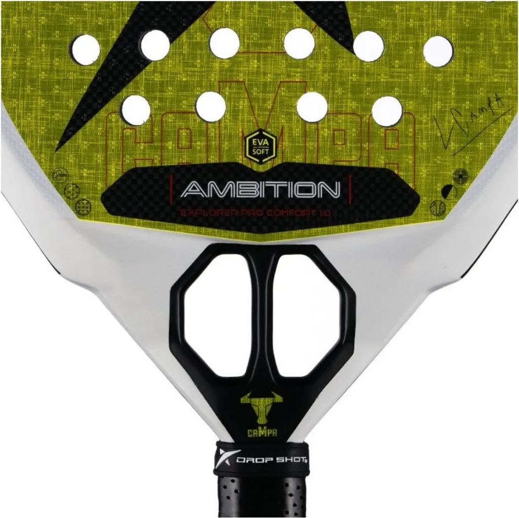Raquette de Padel Drop Shot DP324004 - Modèle Performance Carbone 3K