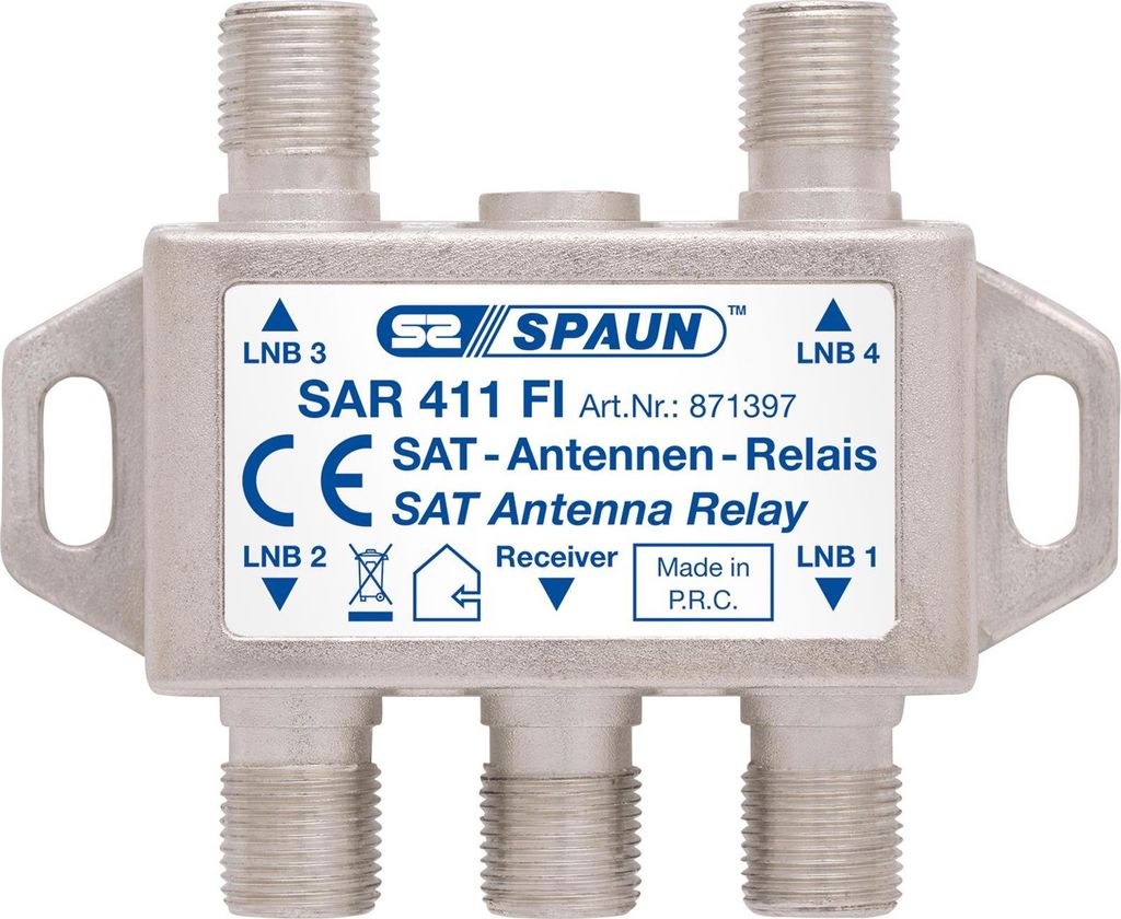 Spaun SAR 411 FI DiSEqC Schalter 4/1