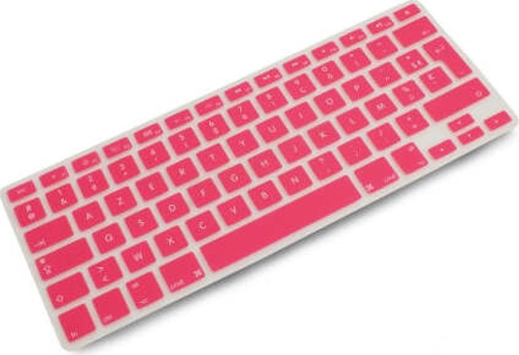 System-S Silikon Tastaturschutz Tastaturabdeckung AZERTY Französische Tastatur Abdeckung Schutz für MacBook Pro 13 Zoll 15 Zoll 17 Zoll iMac MacB...