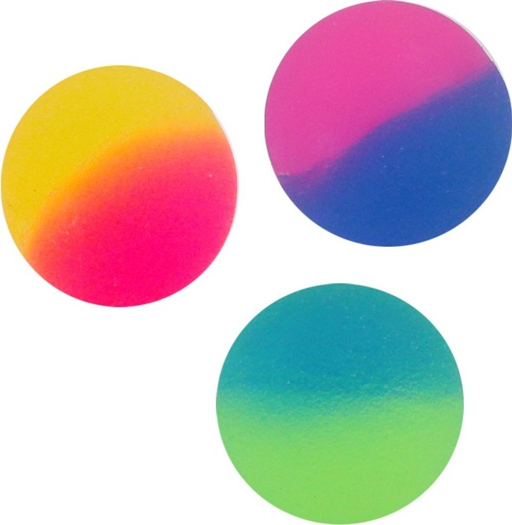 HAKACC Flummis – 50 Palline Saltellanti Gomma Dura, Colori E Motivi Vari, 25 Mm, Per Feste E Regali Bambini