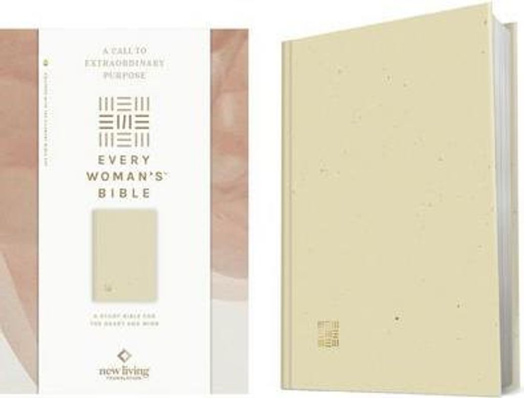 NLT Every Woman's Bible, Filament Enabled (Hardcover, Gold Dust, Red Letter)