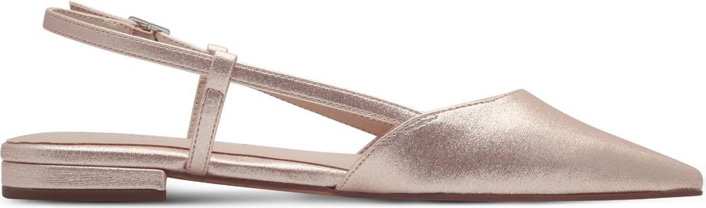 Tamaris Damen Pumps Slingback flach mit spitzer Form 1-29405-44, Größe:40 EU, Farbe:Rosa