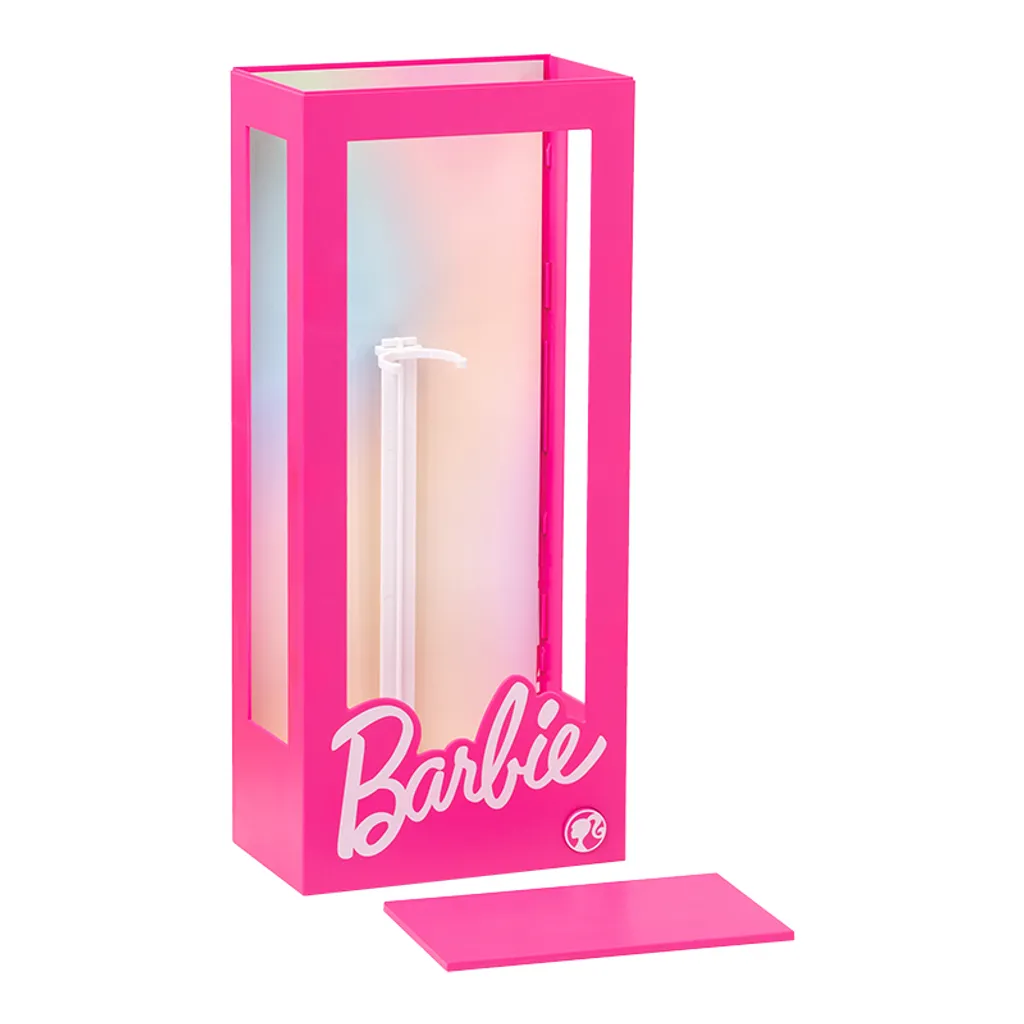 Présentoir Barbie avec éclairage LED - Vitrine d'exposition rigide - 3