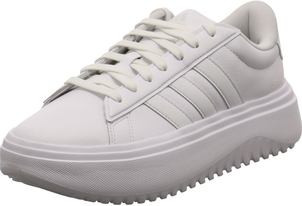 Adidas Damen Sneaker low Grand Court Platform weiß
