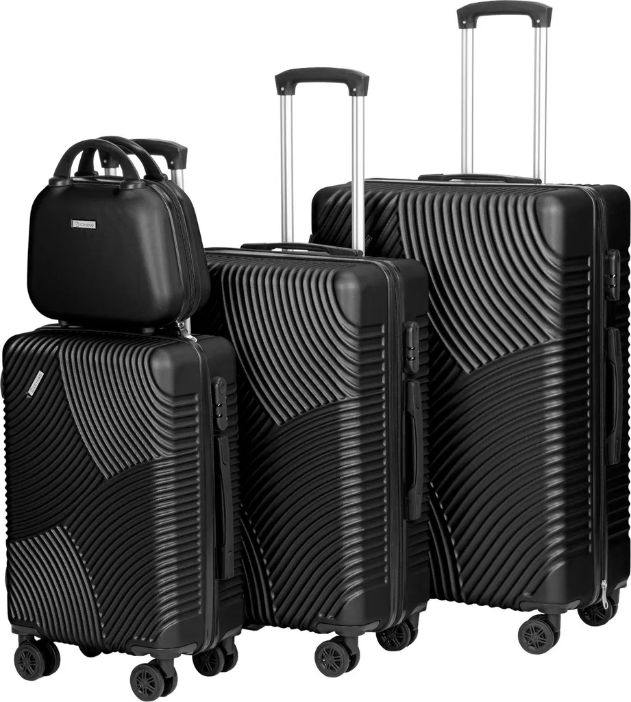 Pack voyage AZORES NOIR 4in1 : Ne perdez plus rien dans votre valise