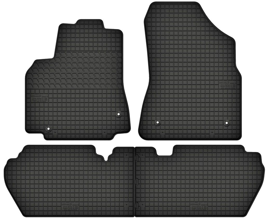 Gummimatten passend für  Citroen Berlingo II (2008-2018) Produktbild 