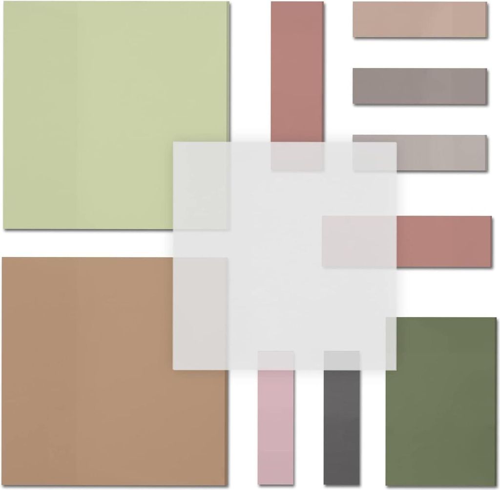 400 Blätter Transparente Haftnotizen, Transparent Sticky Notes, Wiederbeschreibbar Clear Sticky Notes, Selbstklebende Wasserfest Haftnotizen für ...