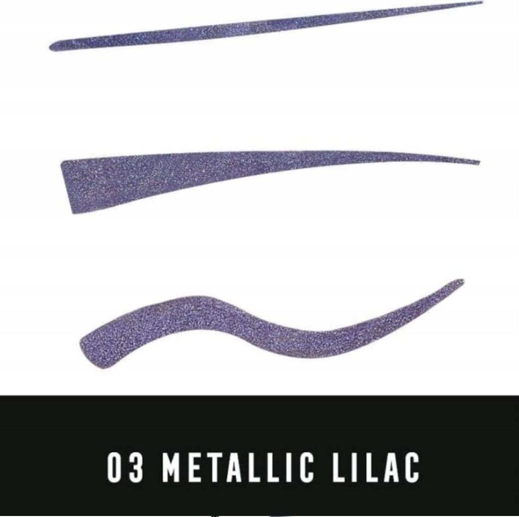 Colour Xpert Waterproof Liner wodoodporny Eyeliner 03 Metallic Lilac 9g