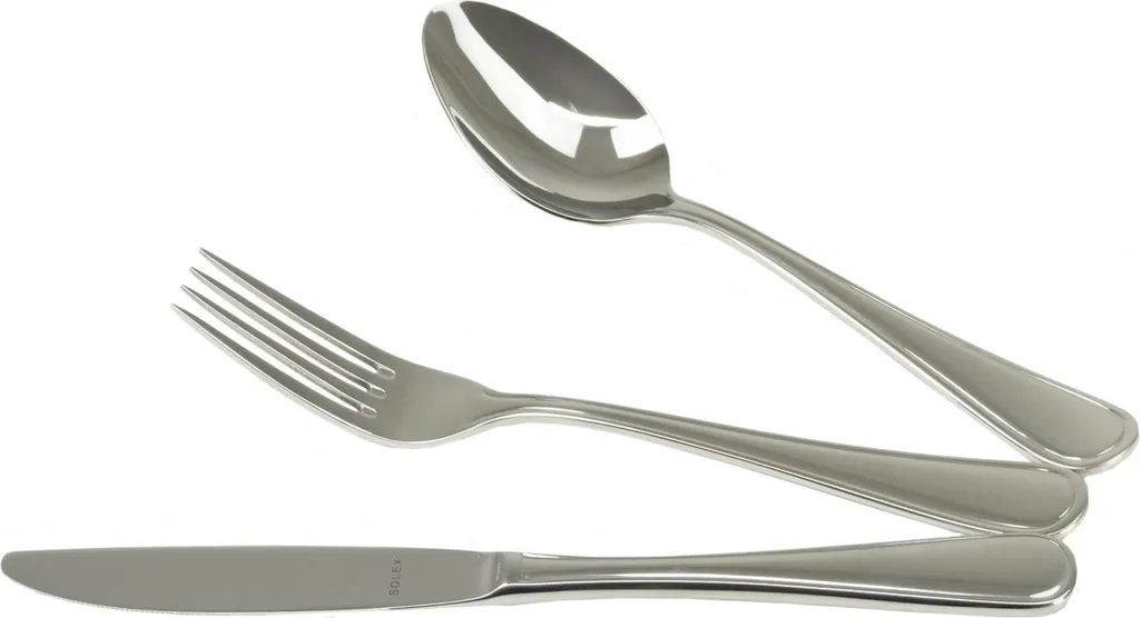 Set Posate Dessert Solex Selina 18 Pezzi - Acciaio 18/10 per 6 Persone