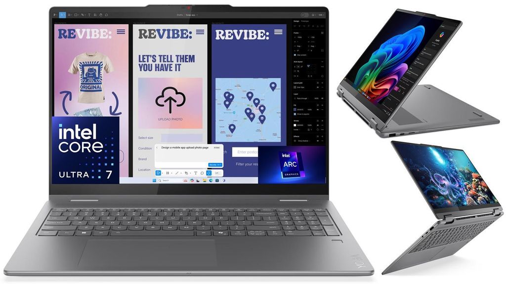 Lenovo Yoga-7-16ILL10 Ultra 7 256V 16" WUXGA Touch SSD BT Zdjęcie produktu 