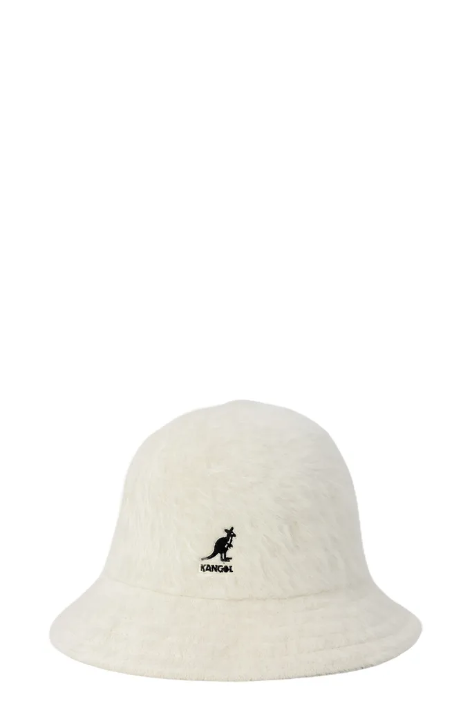 Chapeau de Soleil Femme Kangol Blanc GR72952 Textile pour l'Été Taille M