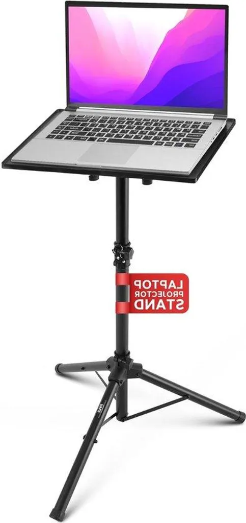 Support Projecteur et Mixeur DJ réglable en hauteur 70cm - 28x35 cm