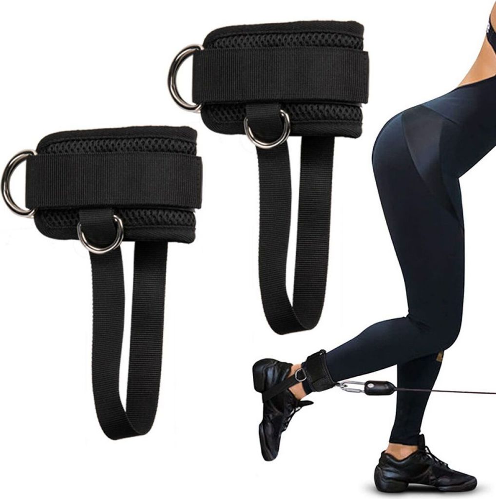 Tiwqvi Knöchelriemen Set 2er-Pack - Bein- Und Po-Training Für Zuhause