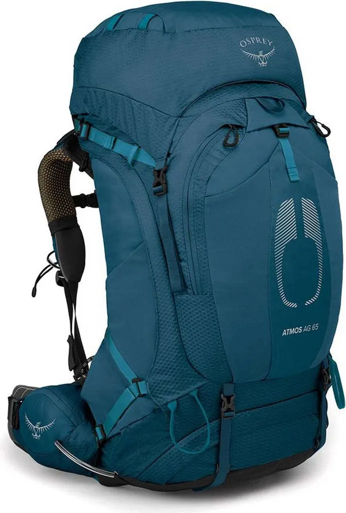 Osprey Atmos AG 65 Venturi Blue - Sac à dos ventilé AntiGravity L/XL