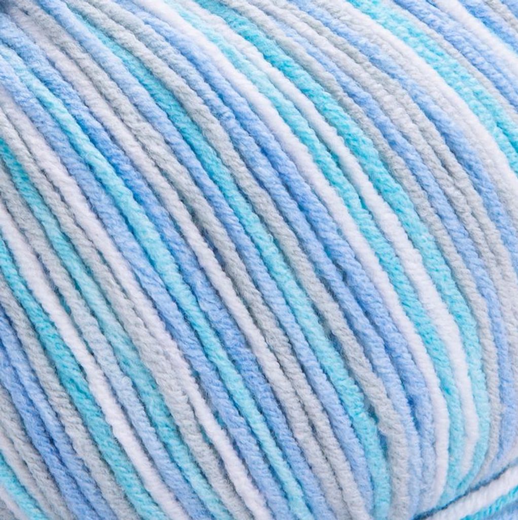 YarnArt Jeans Soft Colors 6203: Weiches Garn für Amigurumi & Mehr, 160m