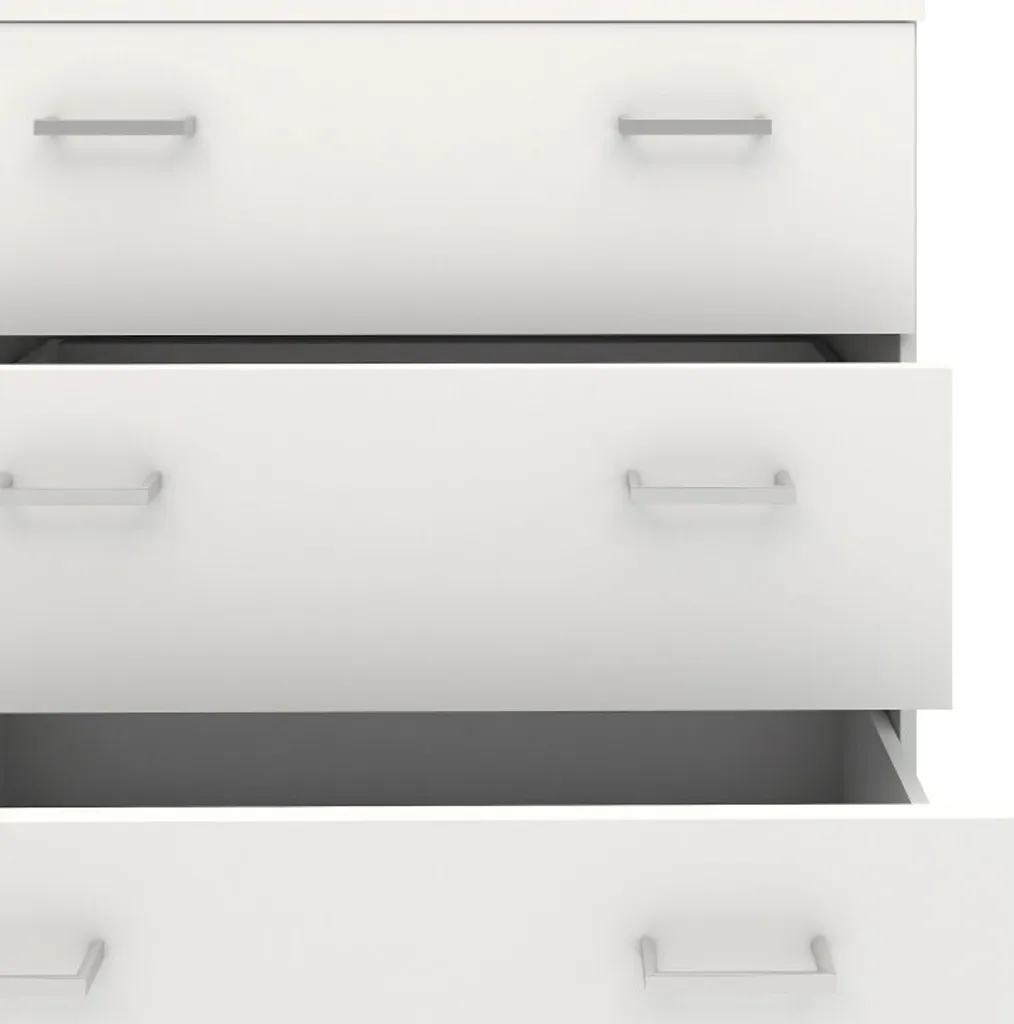 Commode SPACE Buffet Sideboard Blanc Mat pour Salon et Chambre Moderne - 13