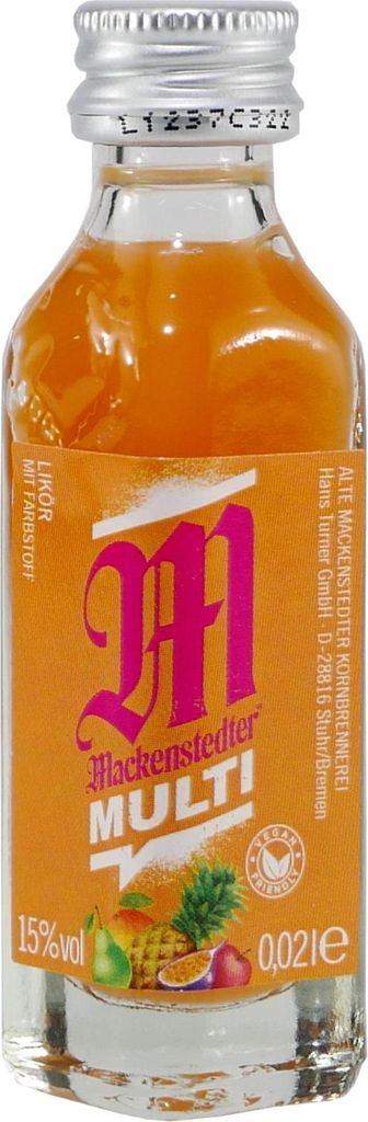 Mackenstedter Multi Likör (25 x 0,02L) Produktbild 