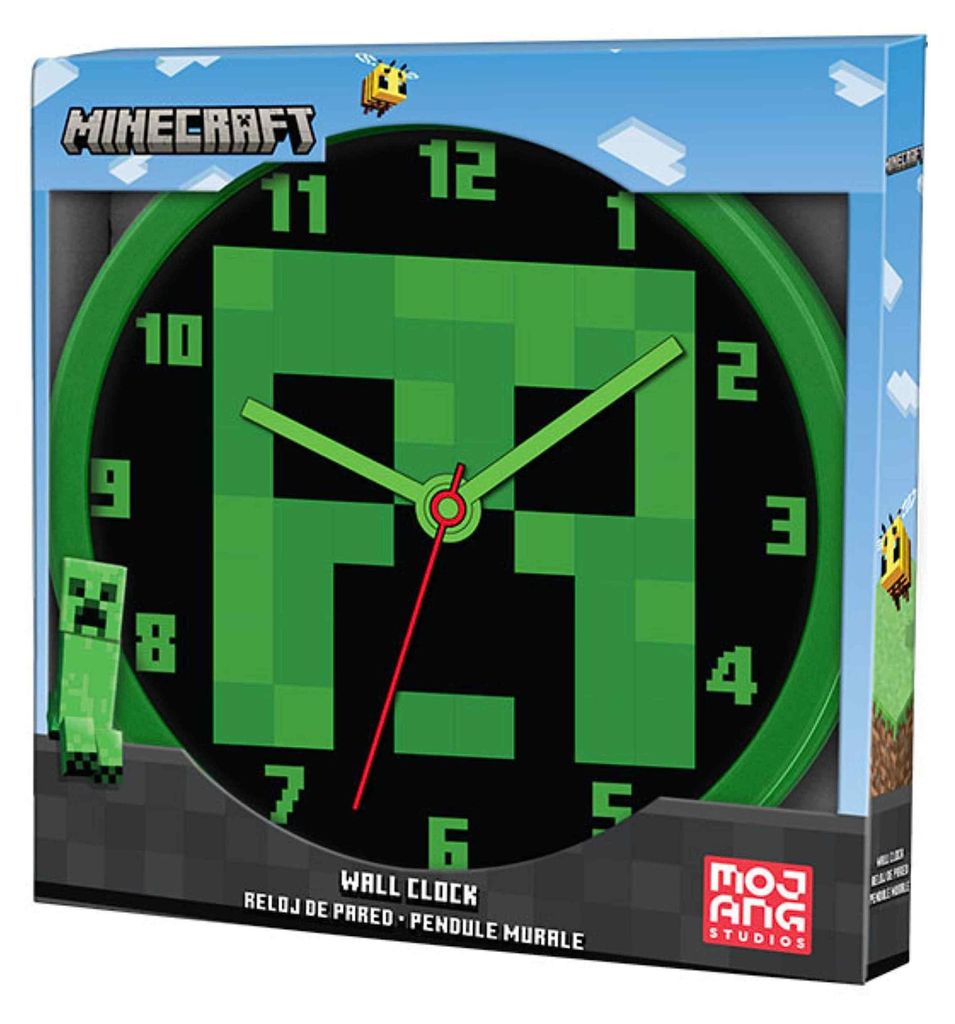 Mojang Studios Zegar Ścienny Minecraft – Oficjalny Produkt Image du produit 