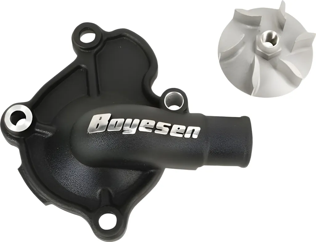 Couvercle Pompe à Eau Boyesen SuperCooler Kit Turbine en Fonte d'Alu