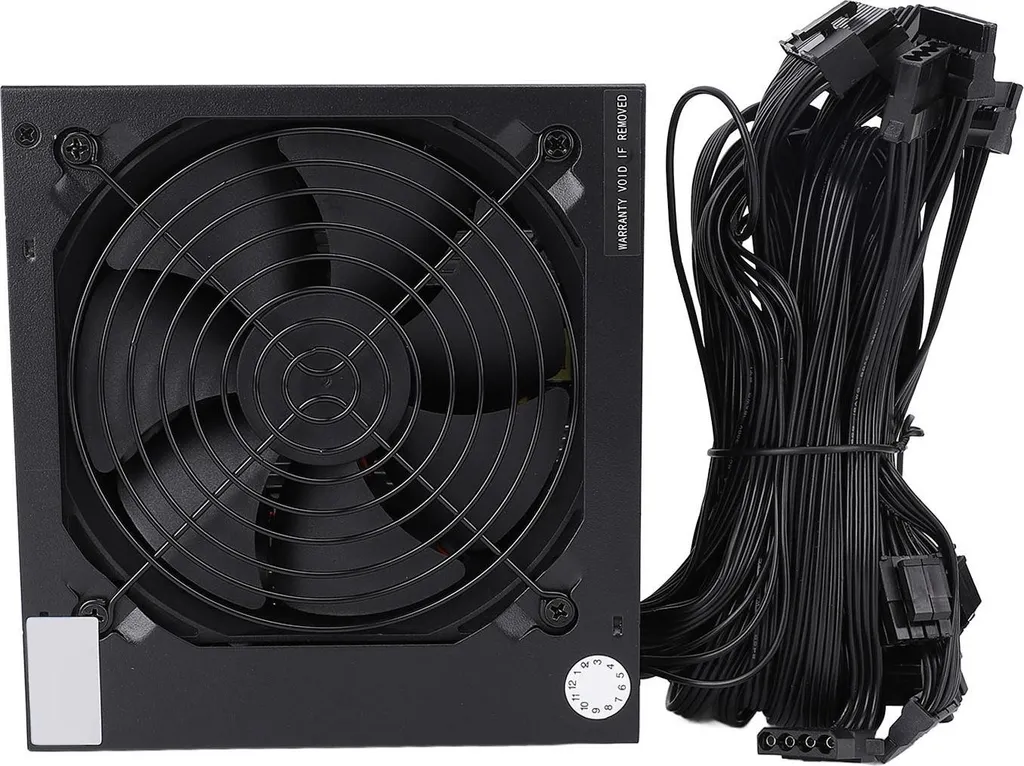 Alimentation ATX 600W Passive sans Bruit avec Support Backline Windows 10