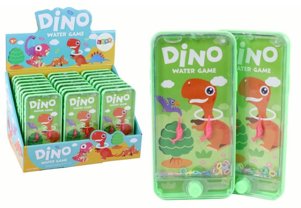 Leantoys Wasser Arcade Spielkonsole Telefon Dinosaurier Grün