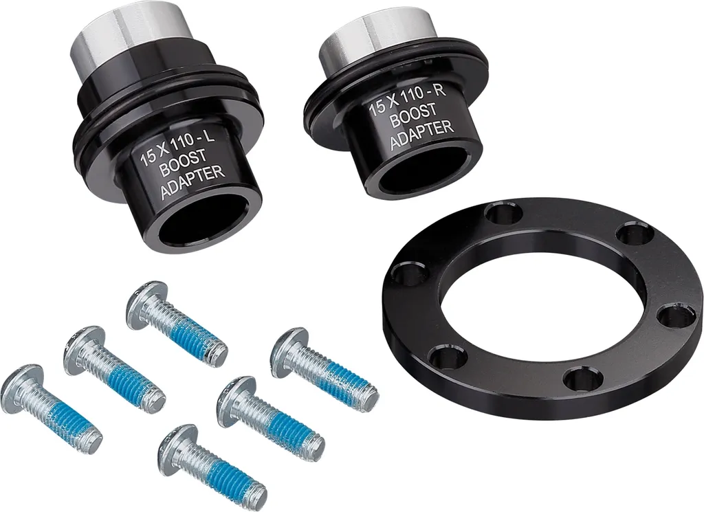 Adaptateur de Moyeu Avant 15x110 mm Boost pour Roues Spank VTT Noir