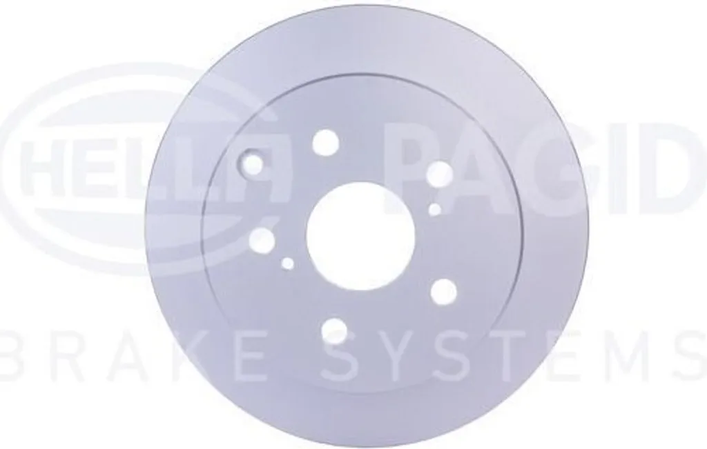 Disque de frein haute performance HELLA 8DD 355 119-121 traité anti-corrosion