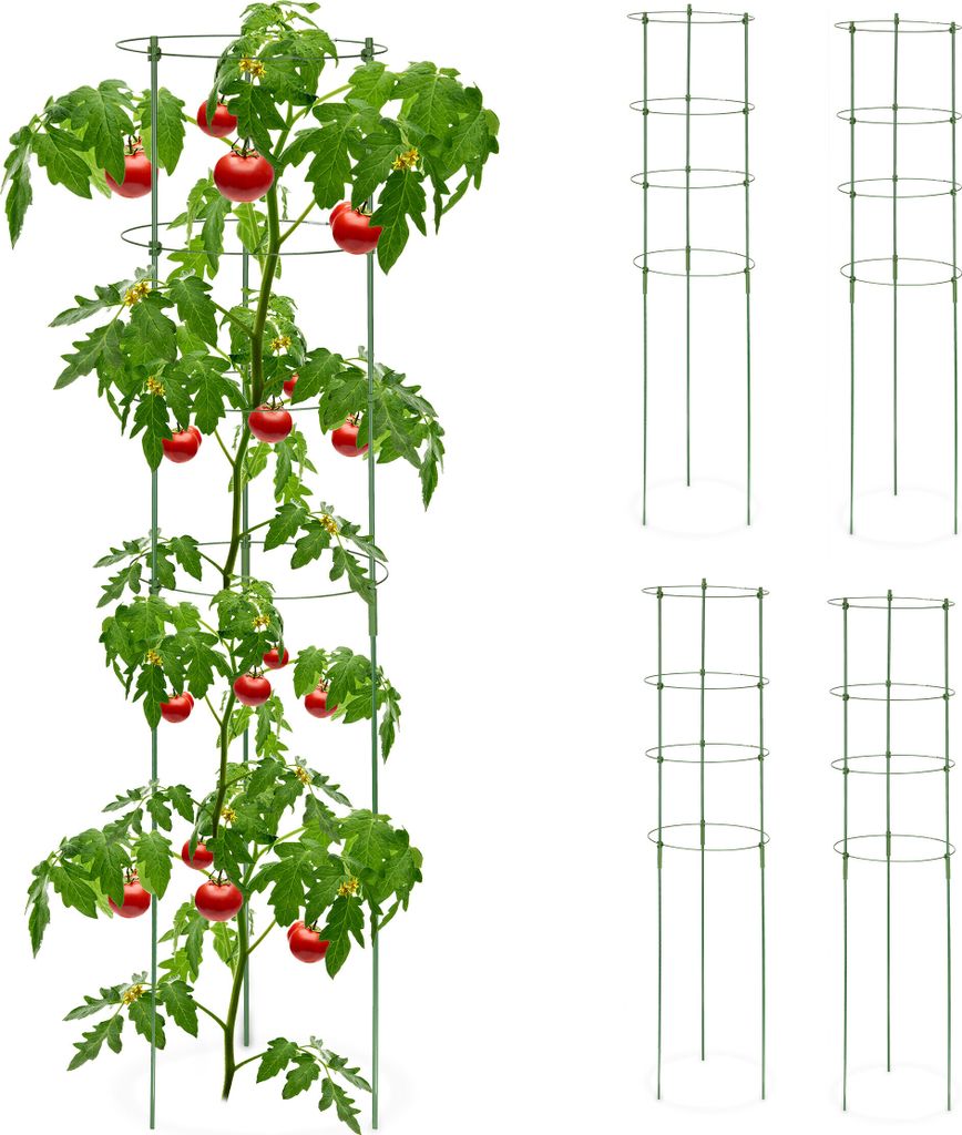 relaxdays Rankhilfe 120 cm 5er Set