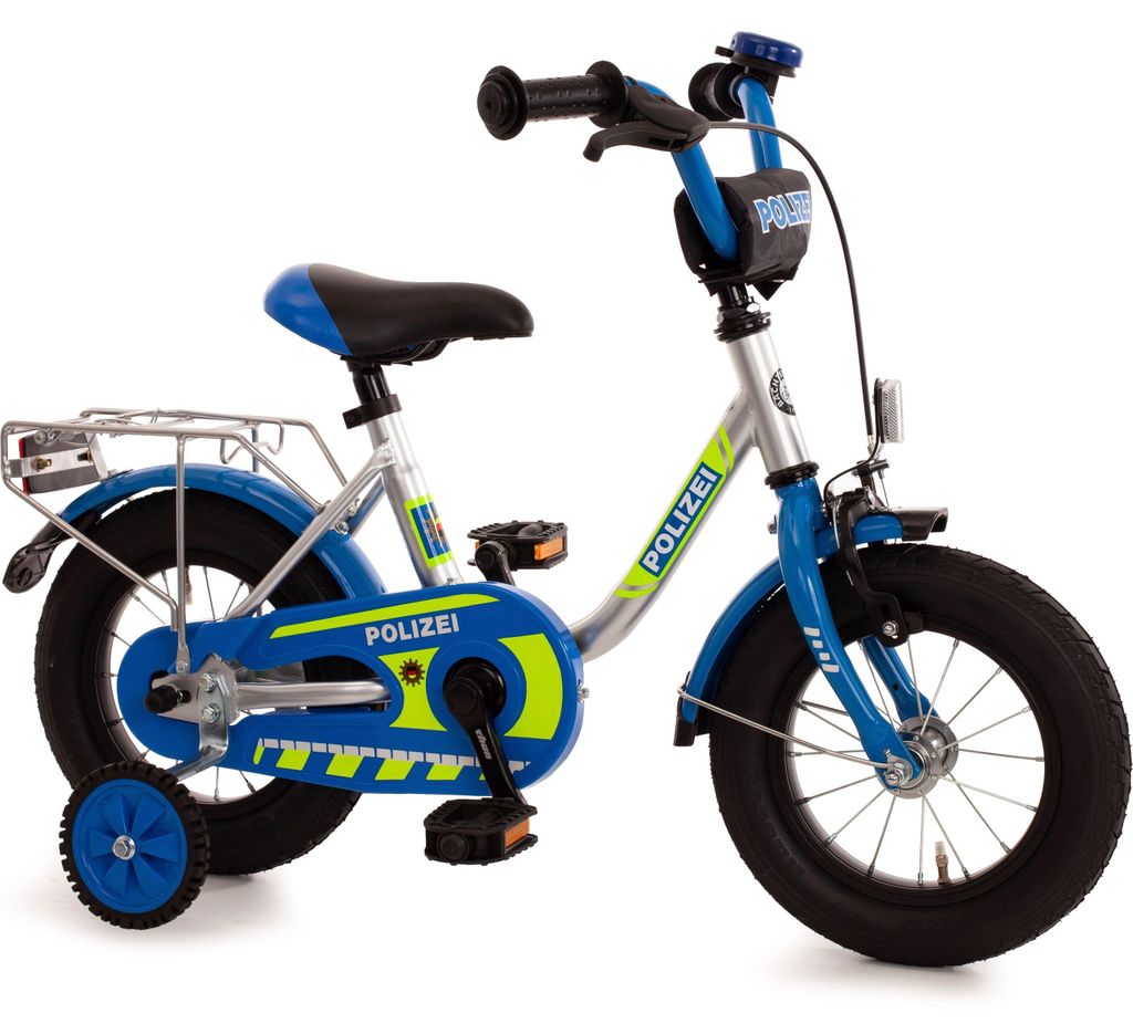 12 Zoll Kinderfahrrad Fahrrad Mädchenfahrrad mit Stützräder Blümchen 61206