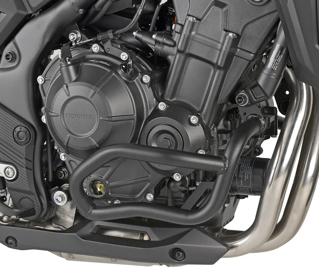 Pare-carter Moto Kappa KN1203 en Acier Noir - Protection Inférieure