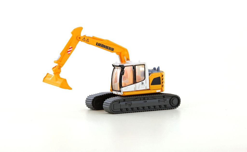 Lemke Minis LC4267 Spur N Liebherr Compact Bagger Kette m. Böschungsschaufel