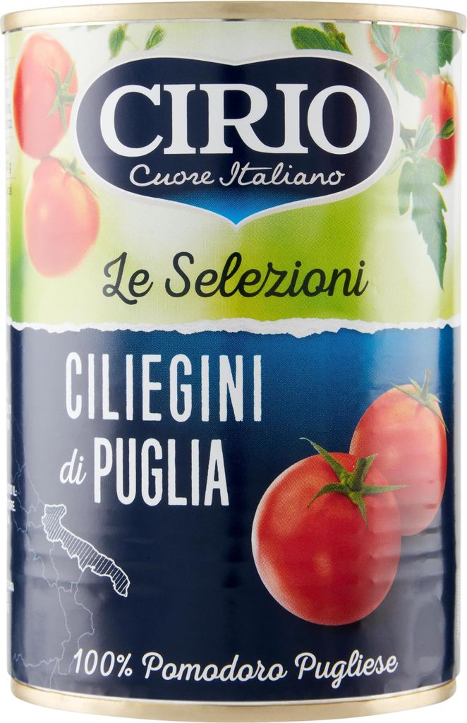 Cirio - I Pomodorini, Piccoli Pomodori Al Naturale Con Il Loro Succo - 400 G