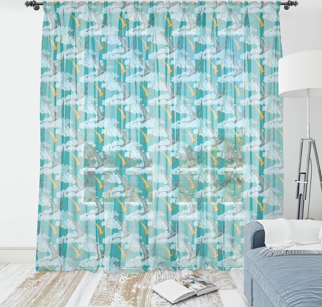 Decorazione Muro Pteranodon 160x274 cm | ABAKUHAUS Luxury Satin